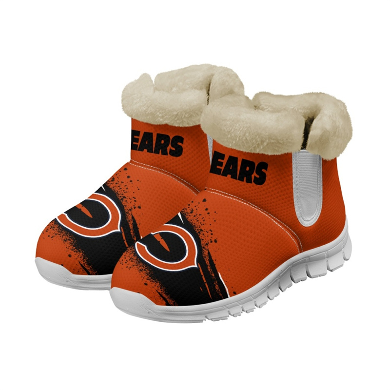 Men's Chicago Bears 2024 Snow Boots/Shoes 003(Pls check description for details)